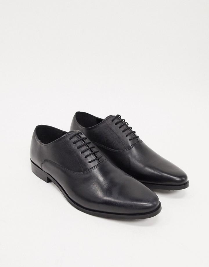 River Island Oxford In Black