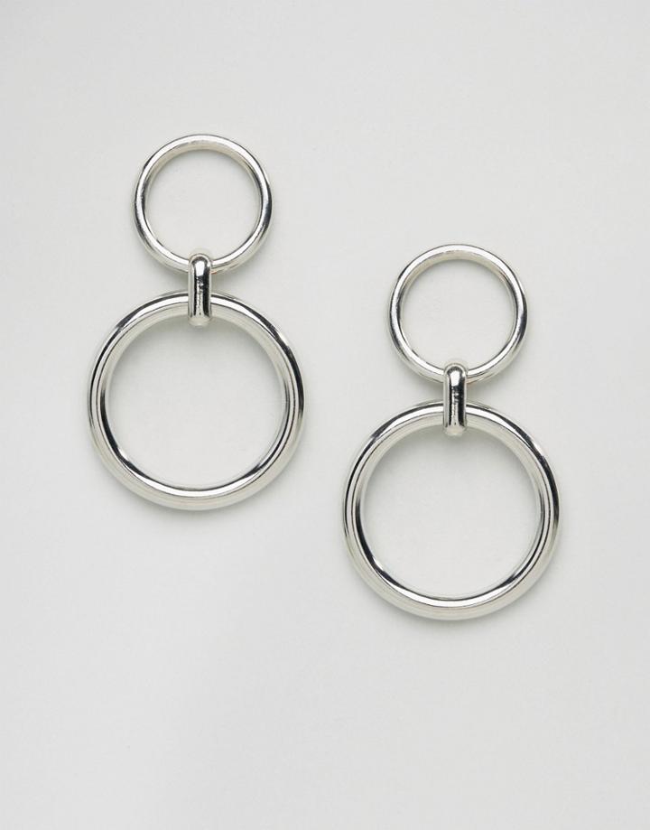 Gogo Philip Double Hoop Earrings - Gold