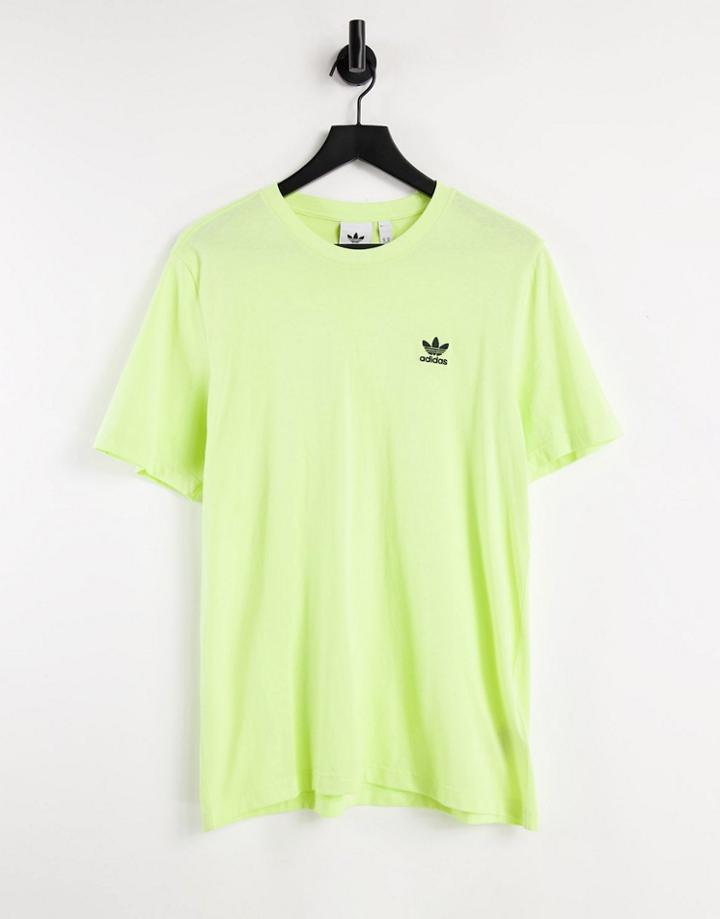 Adidas Originals Essentials T-shirt In Yellow