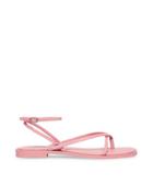 Steve Madden Agree Strappy Flat Sandals In Pink