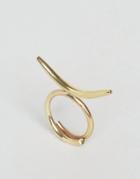 Made Curve Ring - Gold