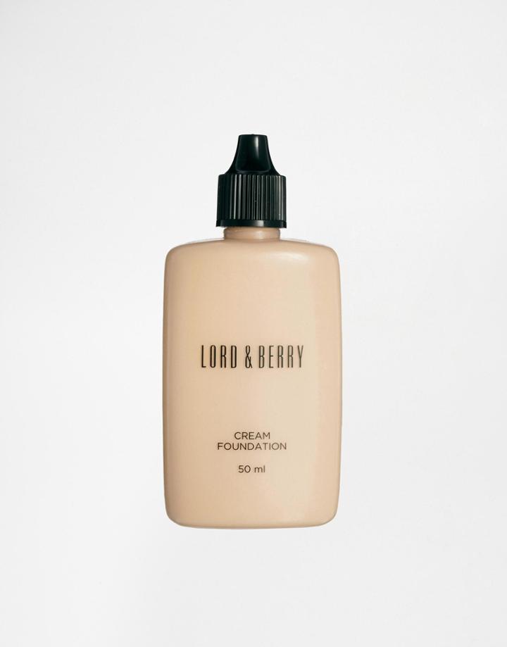 Lord & Berry Cream Foundation - Sand $35.00
