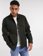 Boss Lovel 4 Lightweight Jacket In Khaki-green