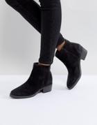 Rule London Suede Ankle Boots-black