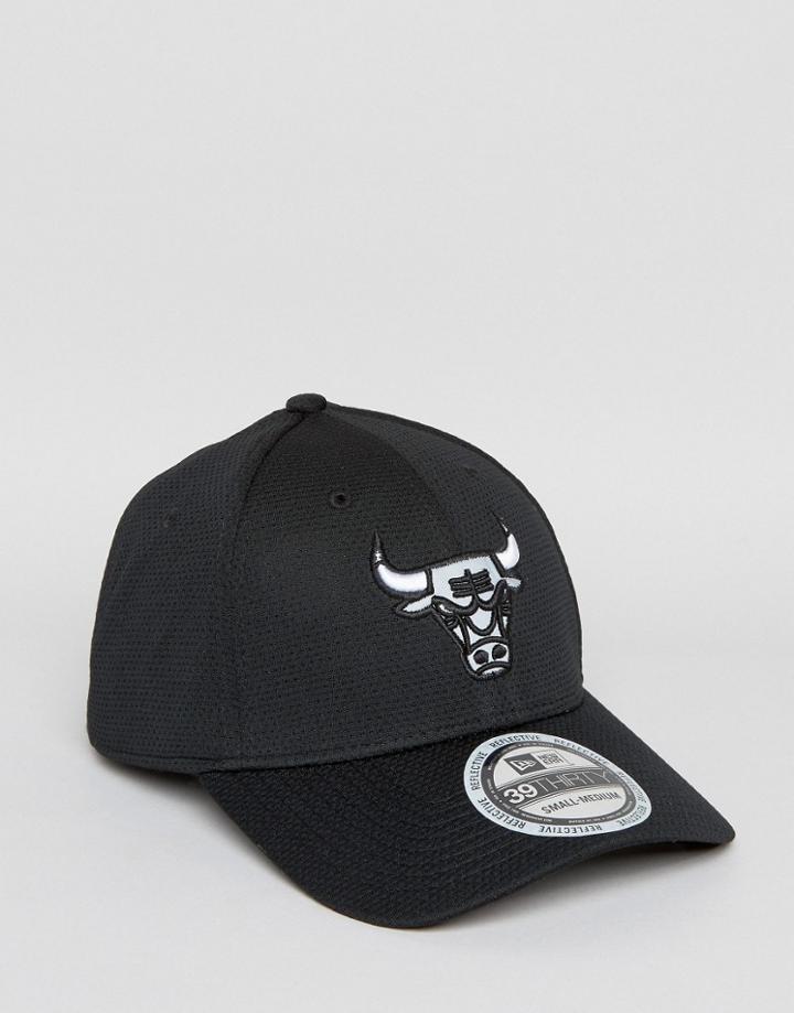 New Era 39thirty Cap Fitted Brooklyn Nets - Black