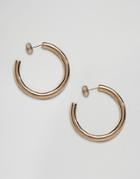 Weekday Ring Hoop Earrings - Gold