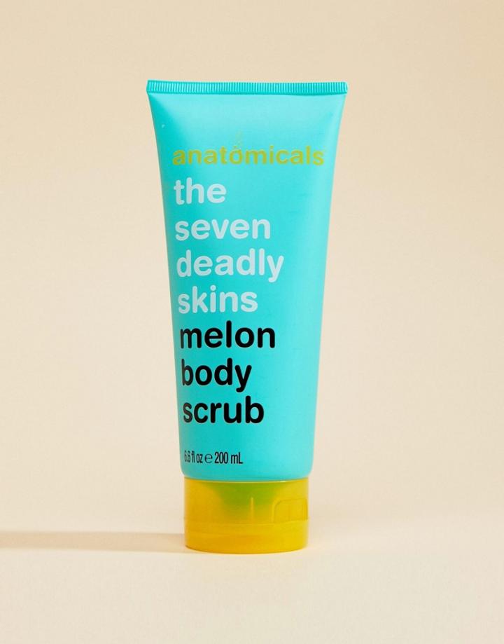 Anatomicals The Seven Deadly Skins Melon Body Scrub - Clear
