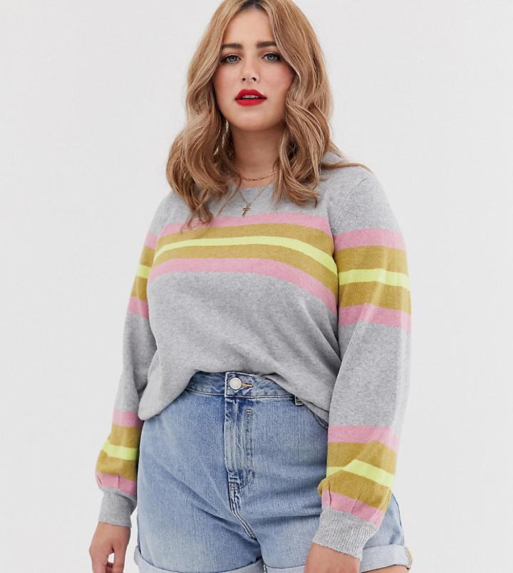 Junarose Stripe Sweater - Multi