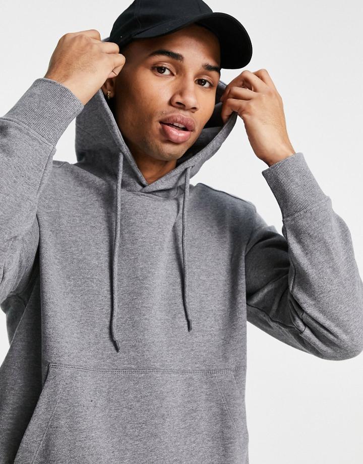 Selected Homme Hoodie In Gray