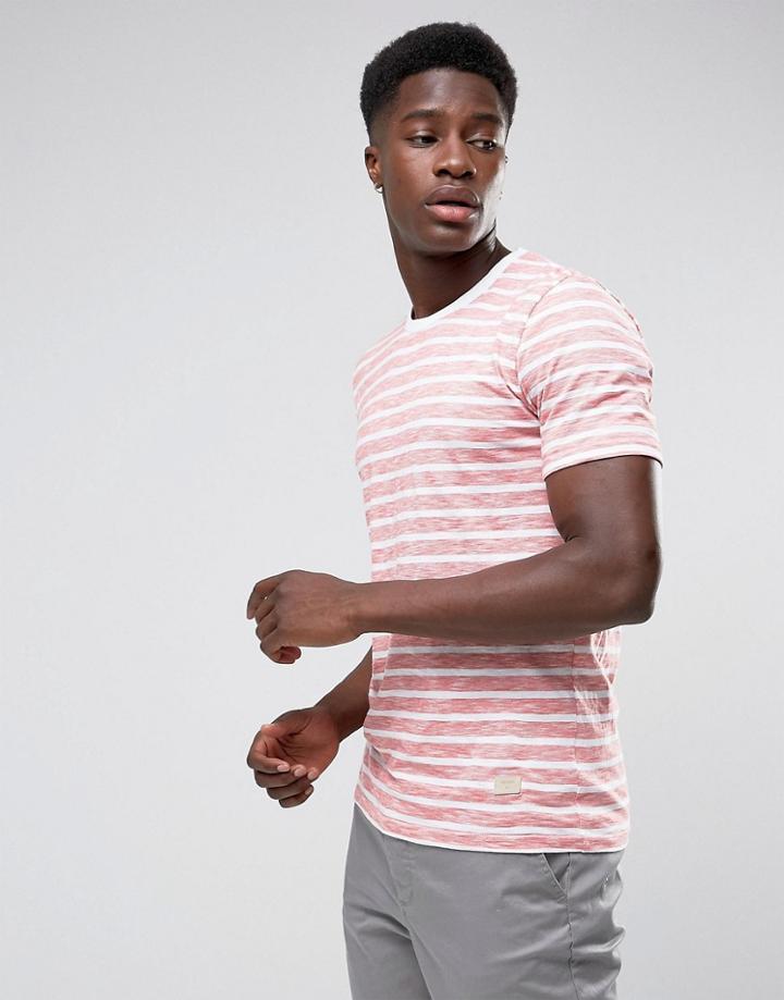 Minimum Johnston Printed T-shirt - Red