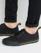 Dr Martens Pressler Canvas Sneakers - Black