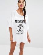 Moschino Logo Beach T-shirt - White 1