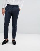 Jack & Jones Premium Skinny Tuxedo Suit Pants - Navy