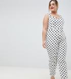 Praslin Jumpsuit In Polka Dot - Multi