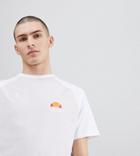Ellesse Raglan T-shirt With Logo In Lilac - Purple