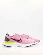 Nike Running Renew Run 2 Sneakers In Pink