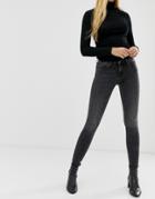 Only Carmen Skinny Jeans - Gray