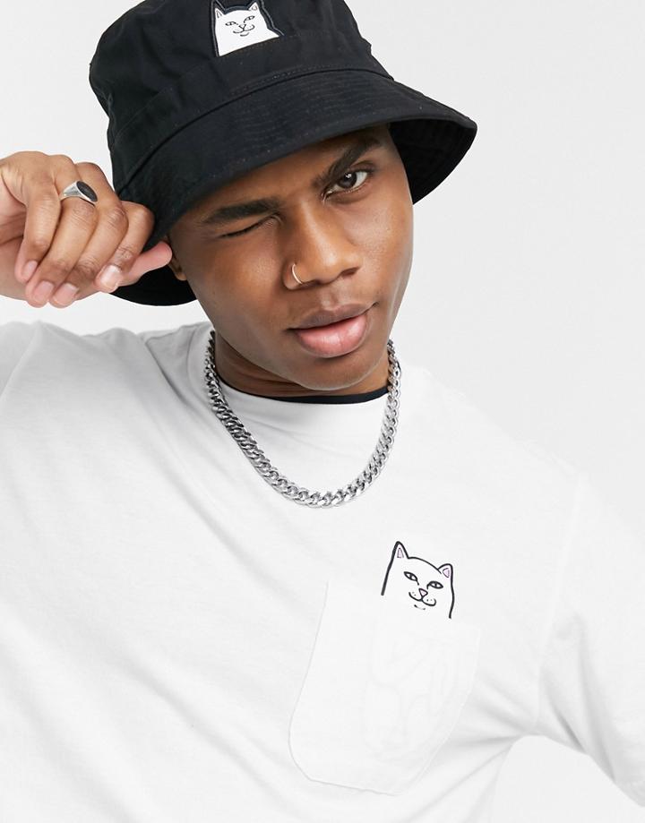 Ripndip Lord Nermal Pocket T-shirt In White