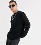 Collusion Black Long Sleeve T-shirt