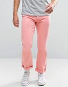 Tommy Jeans 90s Straight Fit Jeans M17 In Pink - Pink