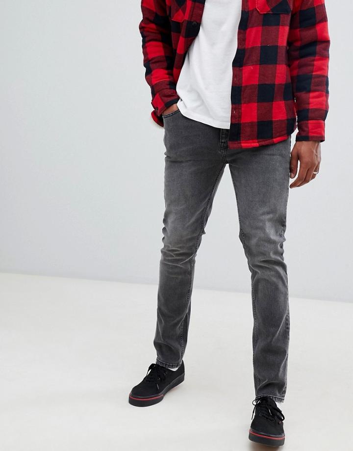 Cheap Monday Slim Tapered Jeans In Black - Black