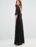 Millie Mackintosh Golden Detail Maxi Dress - Gold