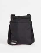 Asos Design Nylon Cross-body Bag In Black
