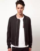 April 77 Storm Bomber Jacket - Black