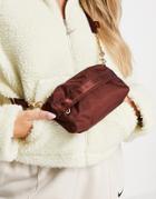 Nike Sportswear Futura Luxe Nylon Crossbody Bag In Bronze-brown