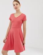 B.young V Neck Dress - Pink