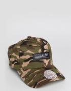 Mitchell & Ness Stance Snapback Cap In Camo - Green