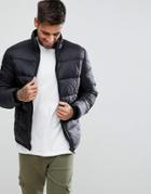 New Look Quilted Jacket In Black - Black