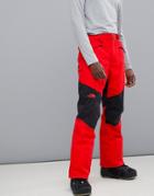 The North Face Presena Snow Pant In Red - Red