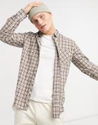 Ben Sherman Slim Fit Classic Checked Shirt-yellow