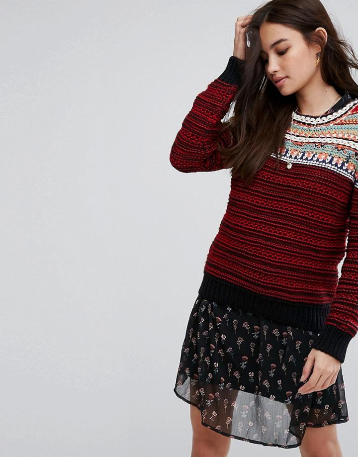 Vanessa Bruno Athe Helka Knit Sweater - Multi