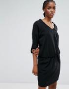 B.young Waist Tie Dress - Black