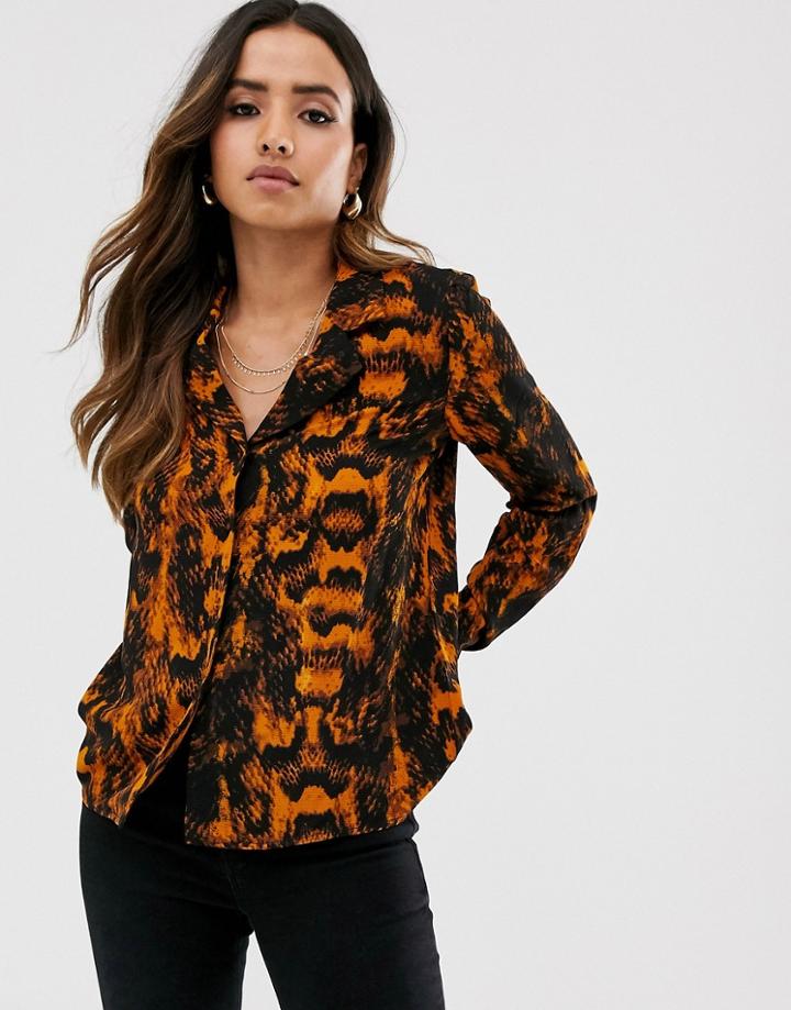 Vero Moda Animal Print Shirt-multi