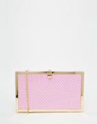 Aldo Box Clutch In Hologram - Hologram