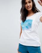 Rip Curl Eco Pacific Ombre Beach T-shirt - Blue