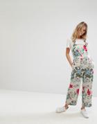 Mango Floral Jumpsuit - Multi