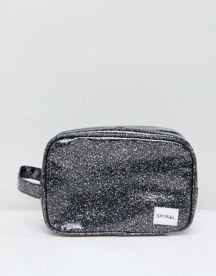 Spiral Jewels Toiletry Bag - Pink
