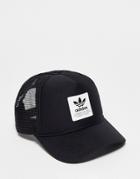 Adidas Originals Dispatch Trucker Cap In Black