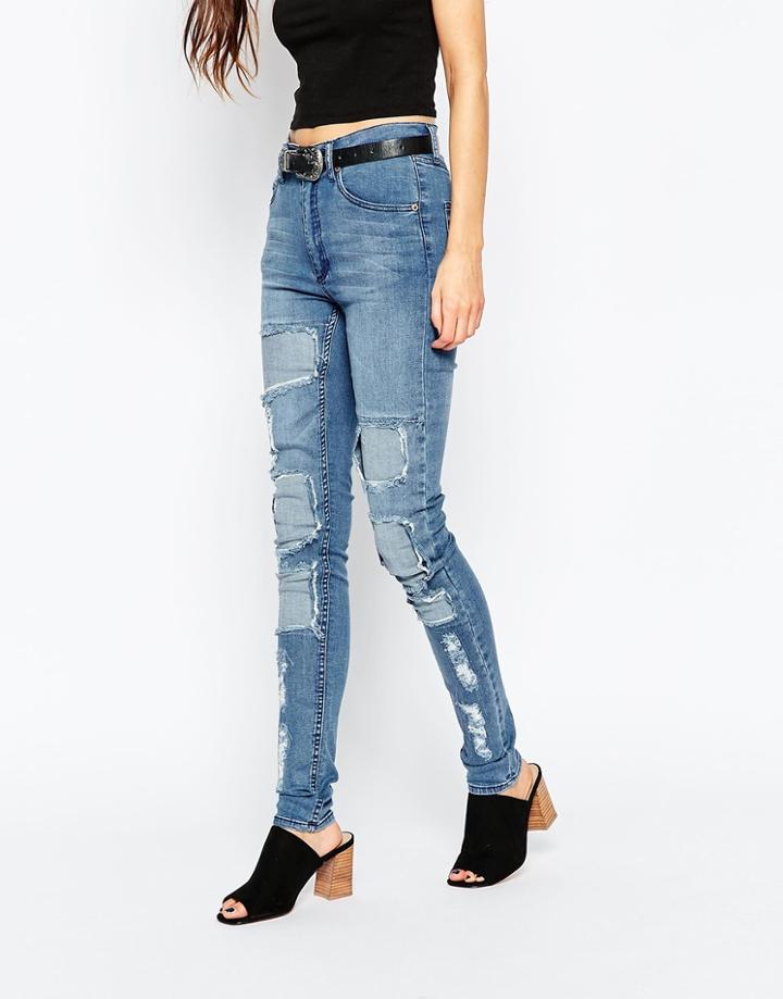 Cheap Monday Second Skin Jeans - Innocence Blue