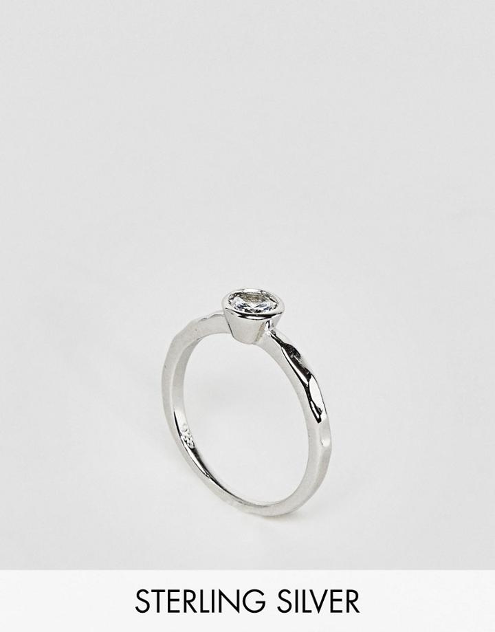 Kingsley Ryan Sterling Silver Promise Ring - Silver