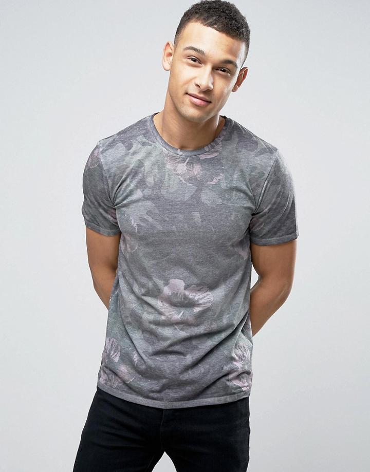 Jack & Jones Printed T-shirt - Gray