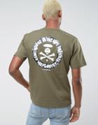 Aape By A Bathing Ape T-shirt With Stamp Back Print - Green
