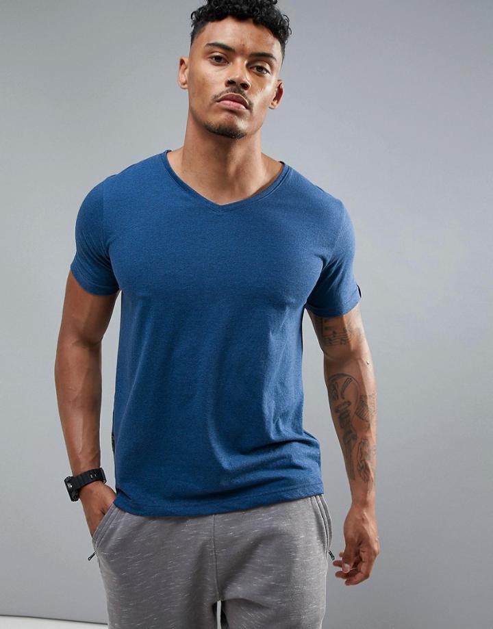 Dissident Tech Gym T-shirt - Navy
