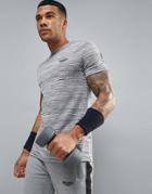 Muscle Monkey T-shirt In Gray Muscle Fit - Gray