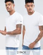 New Era 2 Pack T-shirts - White