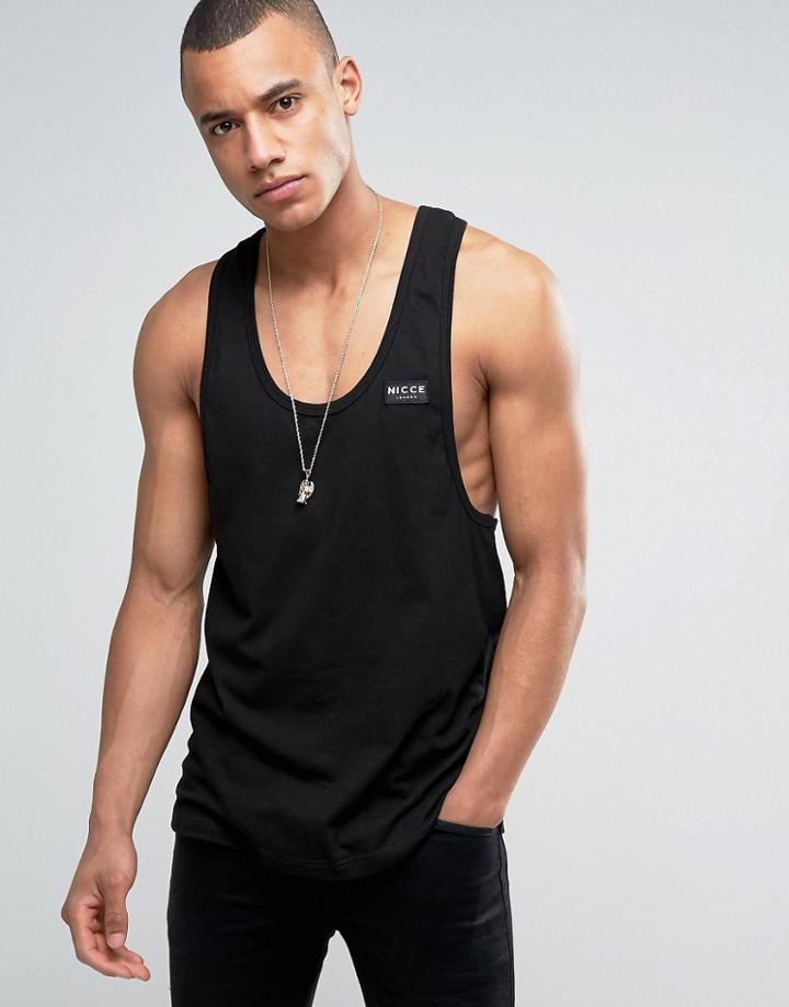 Nicce London Logo Tank - Black
